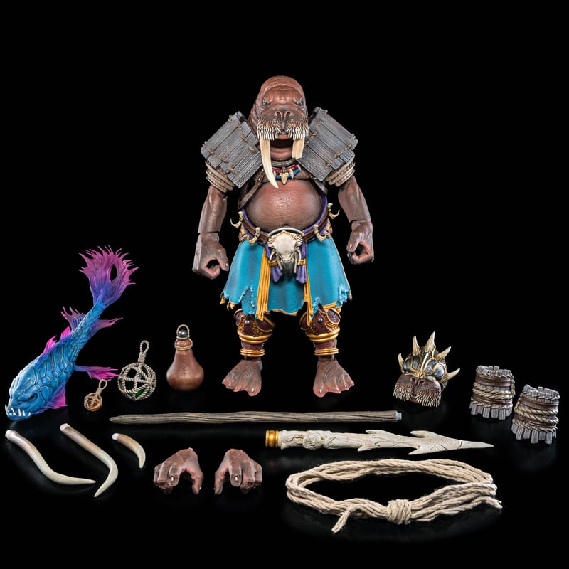 新品、未開封品「Mythic Legions」アクションフィギュア2体セット Mythic Legions Rising Sons Exiles from Under the Mountain (2-Pack) Act