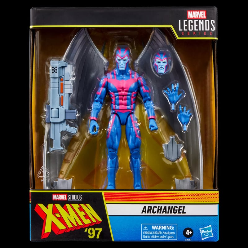 予約】Marvel Legends Series X-Men '97 Archangel 6