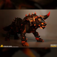 Fish Toys The Wolf of Glory Mount (Lava Armor Special Edition ) 1/12 Scale Action Figure