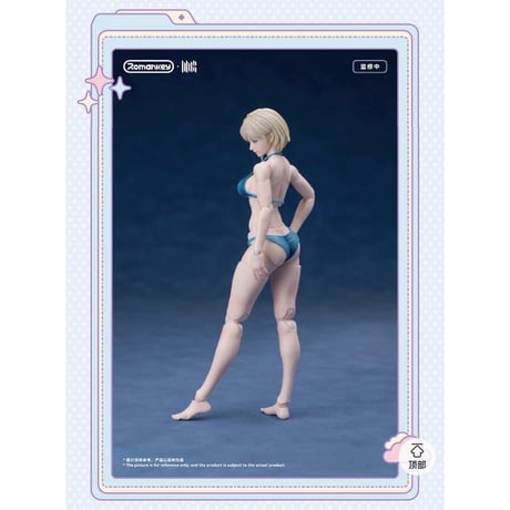 【予約】Romankey UMS004C Articulated Female Body Mia 《特別彩色版》 1/12スケール 完成品アクションフィギュア