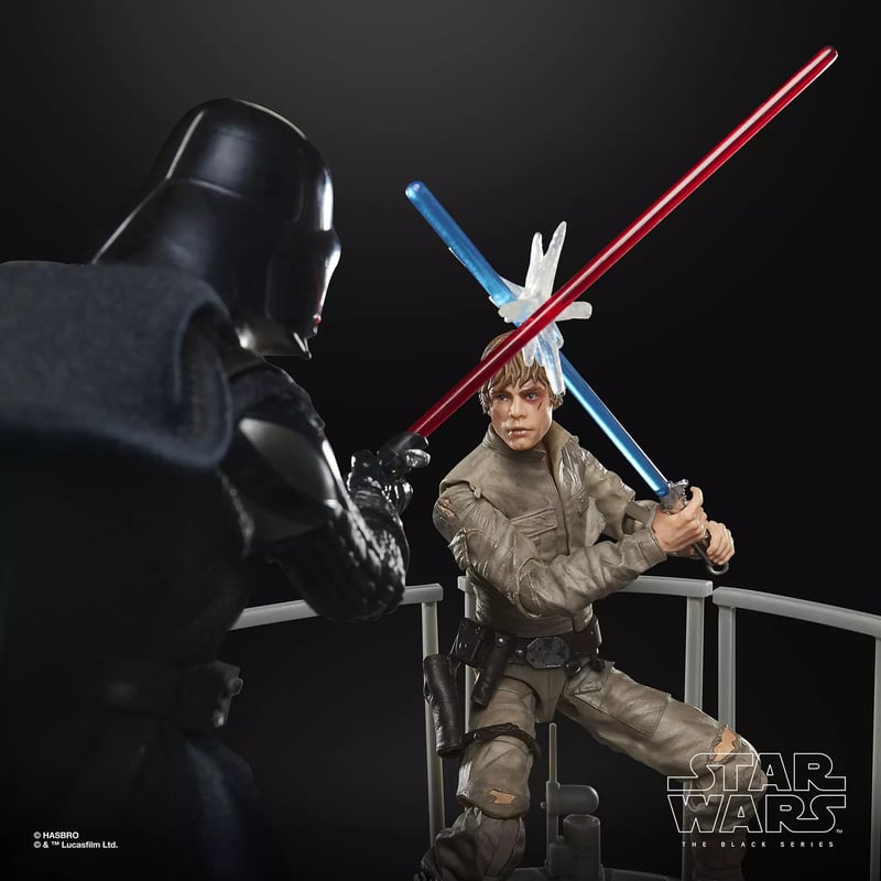 Star Wars The Black Series Darth Vader & Luke S