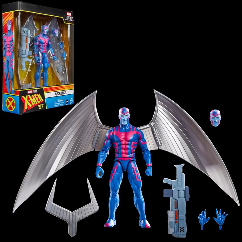 予約】Marvel Legends Series X-Men '97 Archangel 6