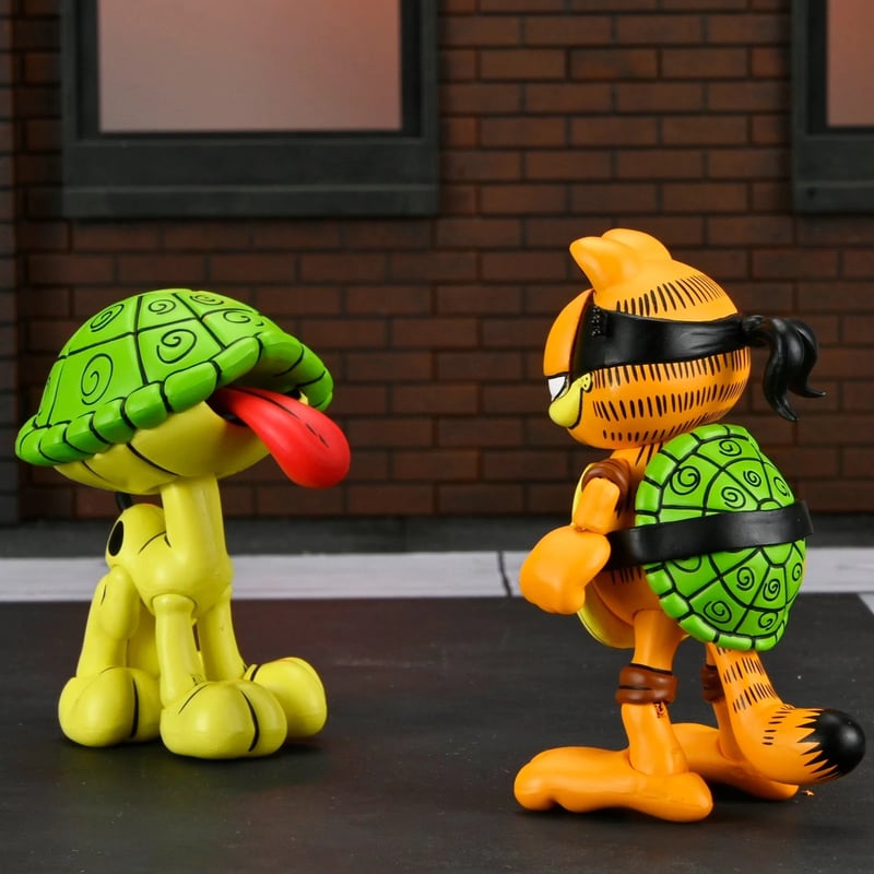 NECA ガーフィールド タートルズ TMNT フィギュア NECA ガーフィールド
