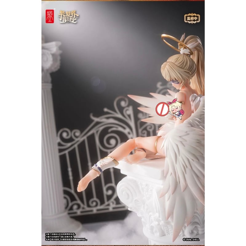 本日限定のセール　Angel studio 羅華 BJD 予約】蜗之壳 RPG-07 天使 アンジェラ Angela 1/12 Action Figu