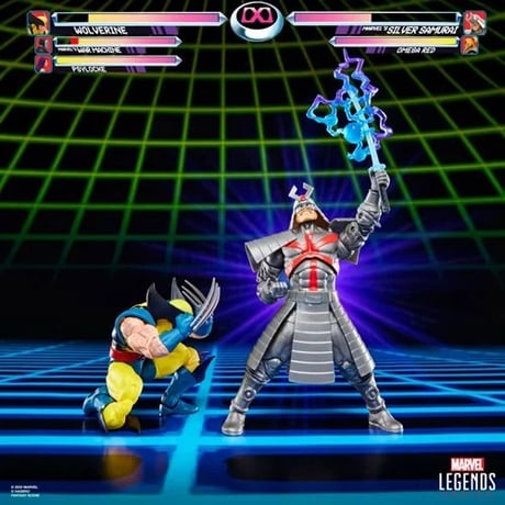 Marvel Legends Series Gamerverse Wolverine vs. Silver Samurai 6-Inch Action Figure 2-Pack