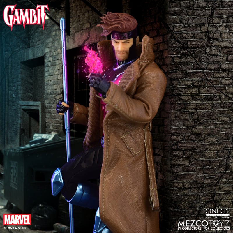 x-men　ガンビット　ワン12コレクティブ　mezco　1/12　フィギュア 予約】MEZCO TOYZ One:12 Collective X-Men: Gambit