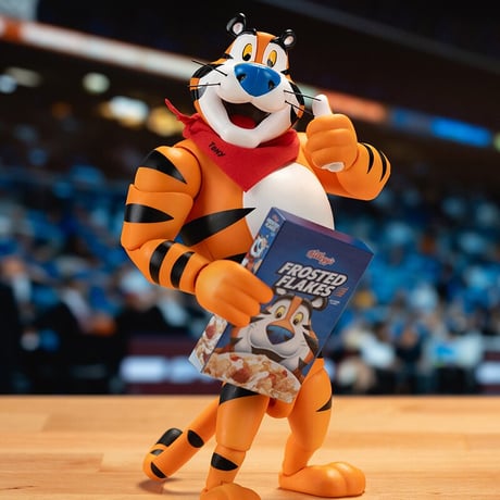 Jada toys ケロッグ / トニー・ザ・タイガー Kellogg’s Frosted Flakes Tony the Tiger 6-Inch Action Figure