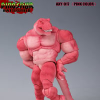 【予約】Dinosaur Battlefield AXY-017SP Tyrannosaurus-Rex Naked (Pink) 1/10 Scale Action Figure