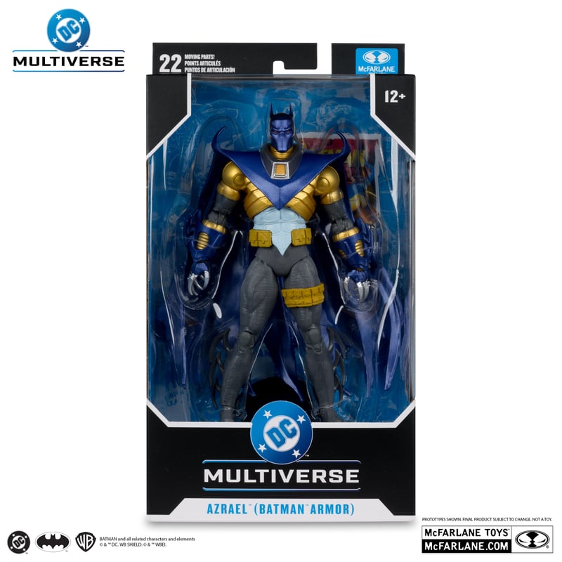 廃盤　アズリエル　AZRAEL　3枚セット　送料込み Mcfarlane Toys Azrael Batman Armor (Detective C