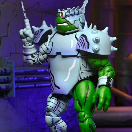 NECA Teenage Mutant Ninja Turtles (Mirage Comics) - Cyborg Donatello 7" Scale Action Figure