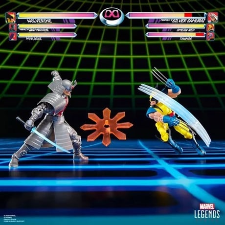 Marvel Legends Series Gamerverse Wolverine vs. Silver Samurai 6-Inch Action Figure 2-Pack