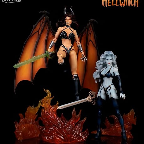 Executive Replicas: HELLWITCH LEGACY 6inch Action Figure（通常カラー）