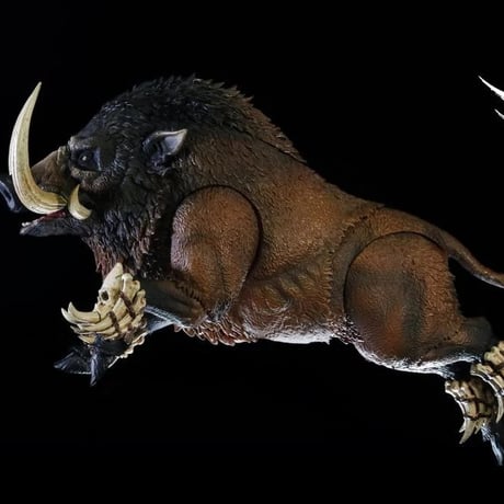 D20 Studio Giant Wild Boar Bonestabber (Brown Ver.) 1/12 Scale Action Figure