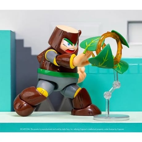 ロックマン2 ウッドマン Mega Man (Wave3)  Wood Man Deluxe 1:12 Scale Action Figure