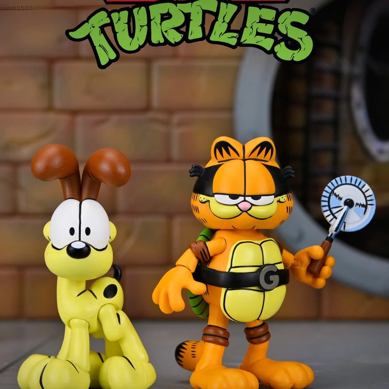 【NECA】新品 正規品 TMNT タートルズ ガーフェロ＆オーディ フィギュア フィギュア 【NECA】新品 正規品 TMNT タートルズ ガーフェロ
