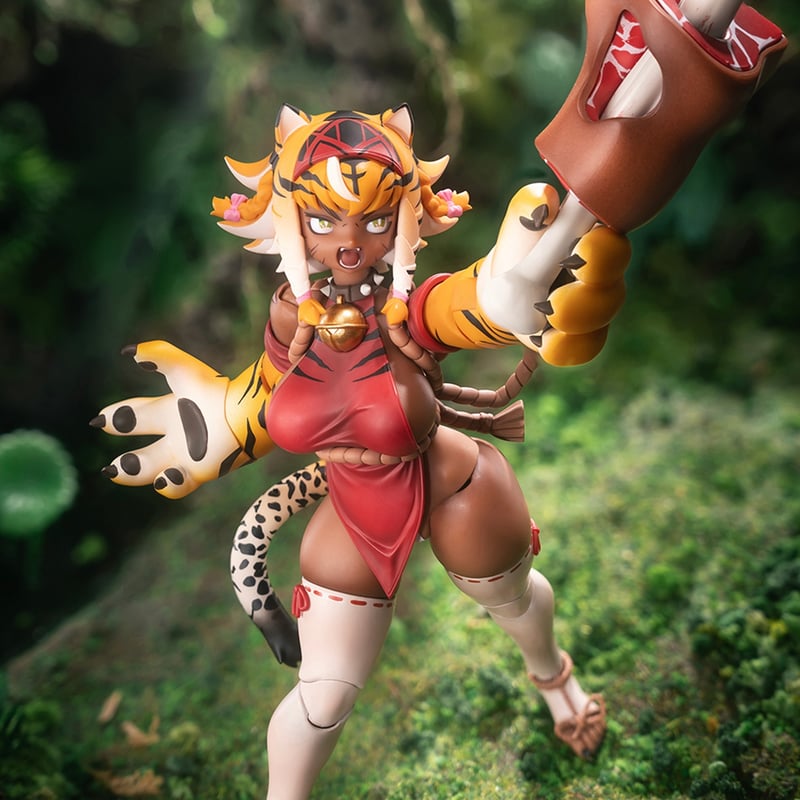 蜗之壳 RPG-04 虎娘伽露 Garu 1/12 Action Figure（特典付き） |