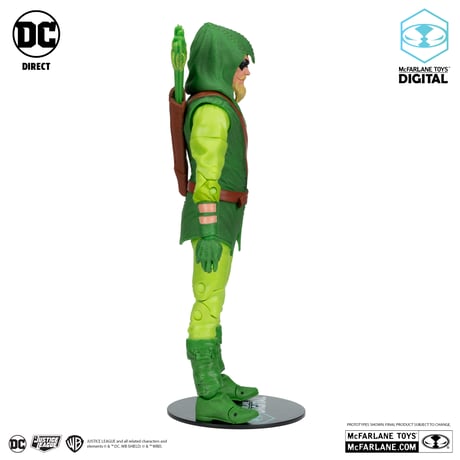 Green Arrow (Longbow Hunter) with McFarlane Toys Digital Collectible 7” Action Figure