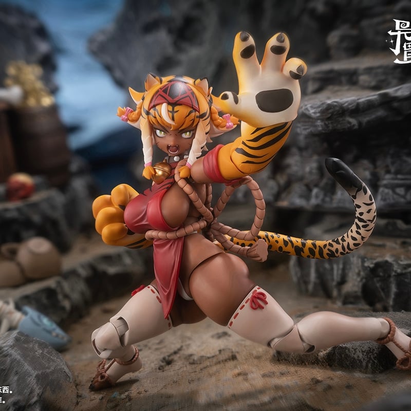 蜗之壳 RPG-04 虎娘伽露 Garu 1/12 Action Figure（特典付き） |