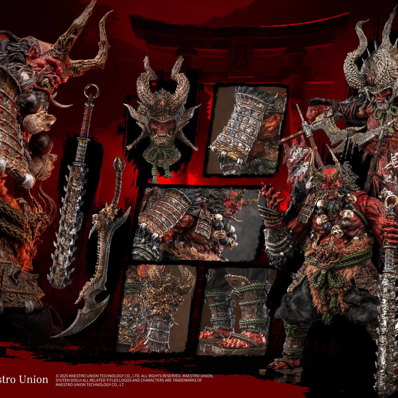 匠盟 Immortal Legend 酒呑童子 1/12 Scale Action Figur