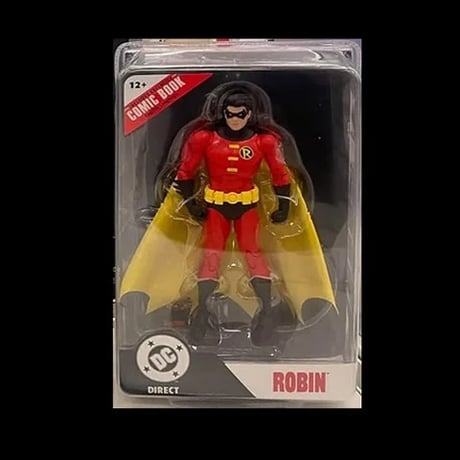 Mcfarlane Toys Robin (Teen Titans #41) with Comic (Page Punchers) 7” Action Figure