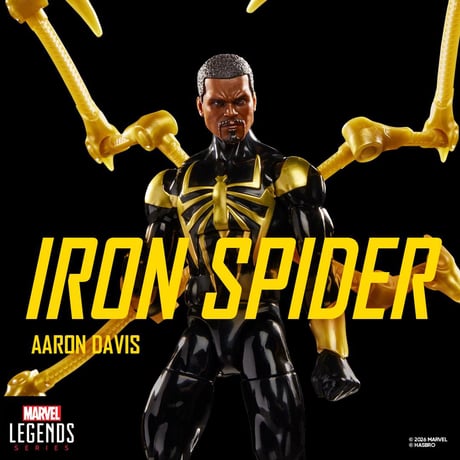 Marvel Legends Series Avengers Iron Spider (Aaron Davis) 6” Action Figure