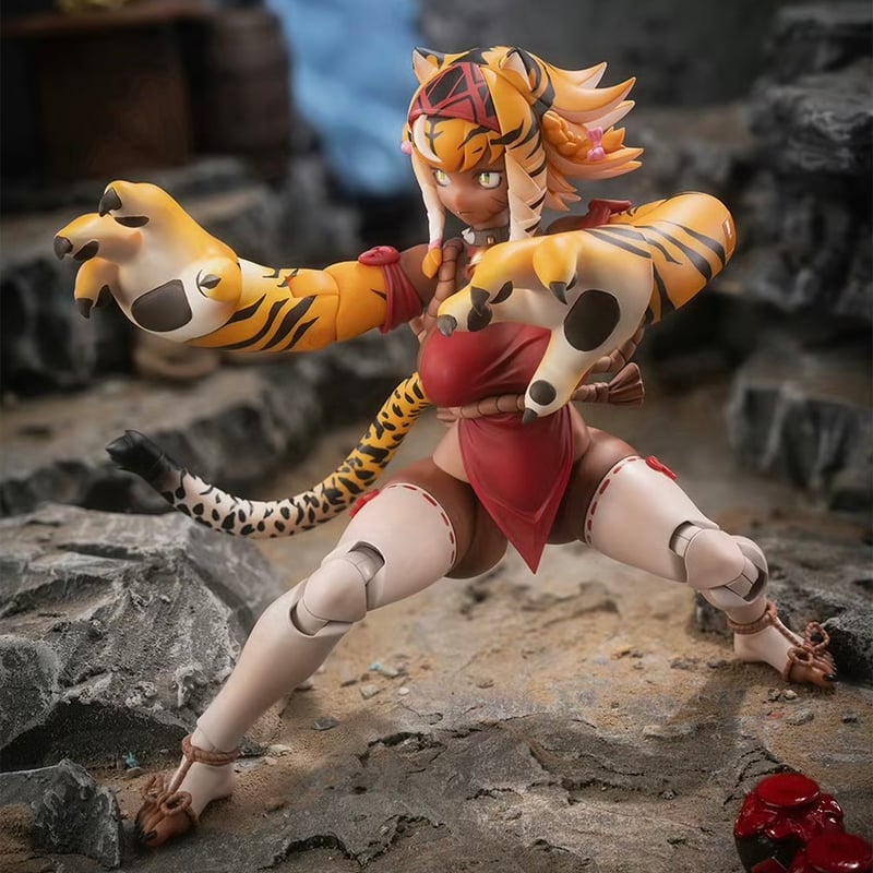 蜗之壳 RPG-04 虎娘伽露 Garu 1/12 Action Figure（特典付き） |