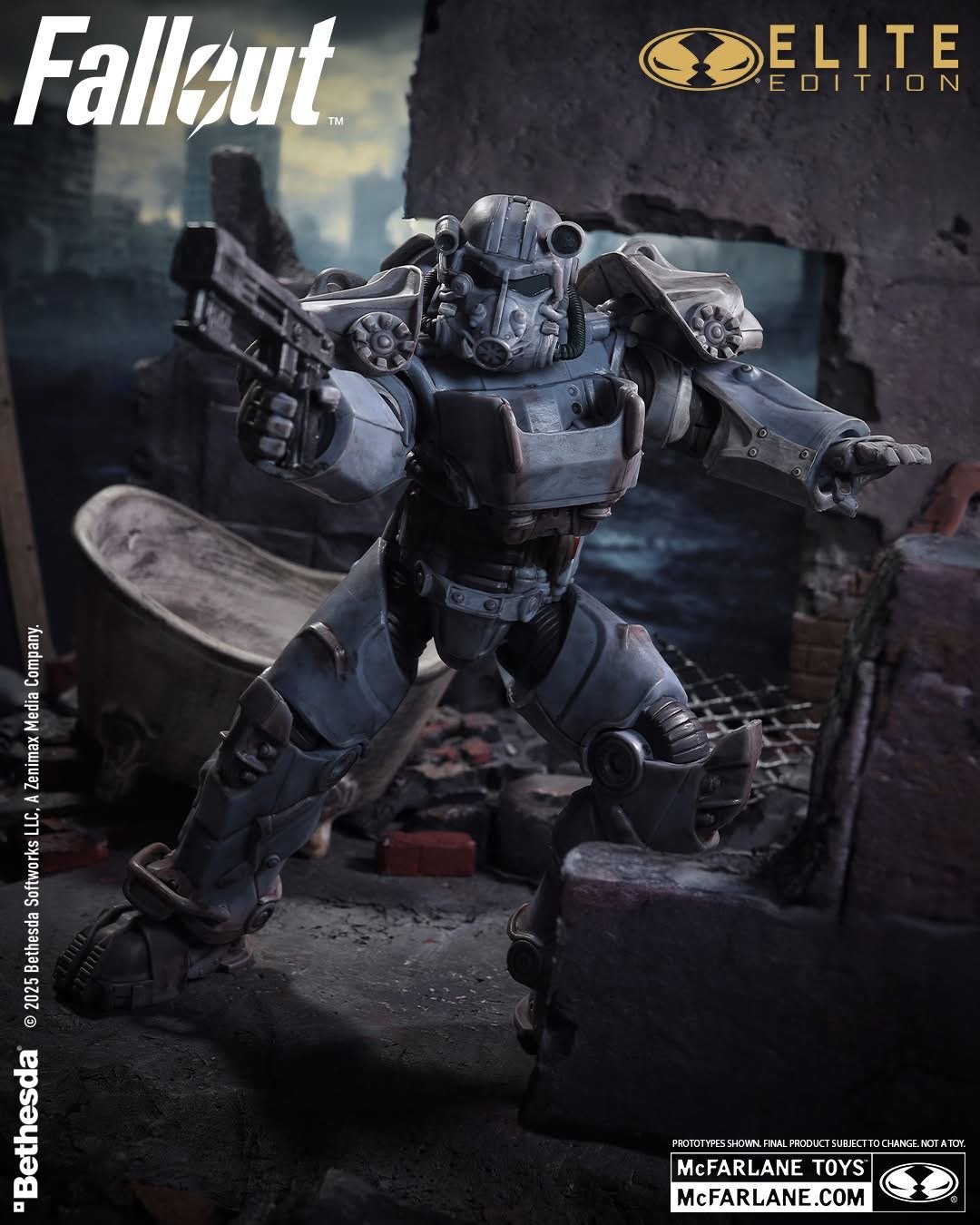 Fallout 76 T-60 7” Deluxe Action Figure McFarla