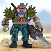 Playmates TMNT × G.I. Joe Bebop as Ripper 4.5" Scale Action Figure