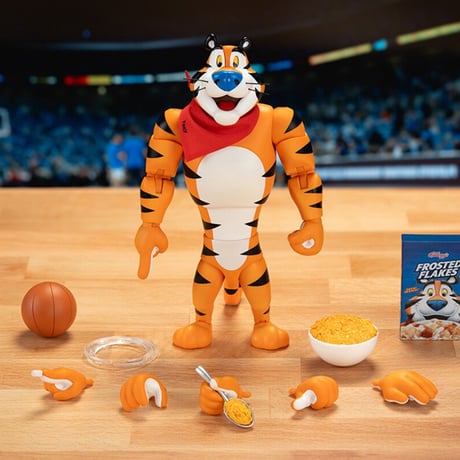 Jada toys ケロッグ / トニー・ザ・タイガー Kellogg’s Frosted Flakes Tony the Tiger 6-Inch Action Figure