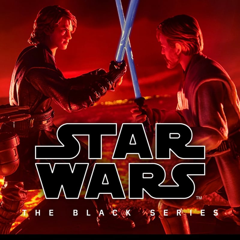 STAR WARS The Black Series Anakin Skywalker & O
