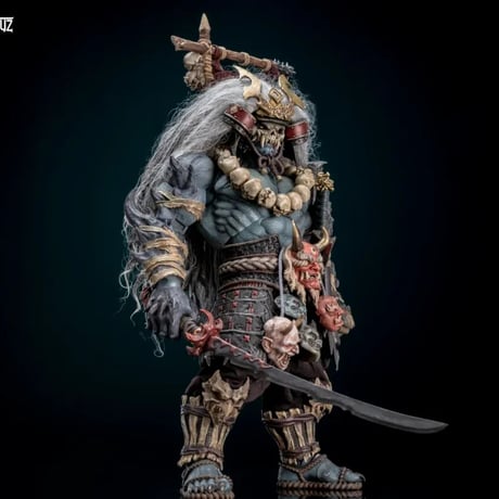Mety Toyz Armored Adventurer Series Western Camp 鬼面修羅 - 瀧川 1/10 Scale Action Figure
