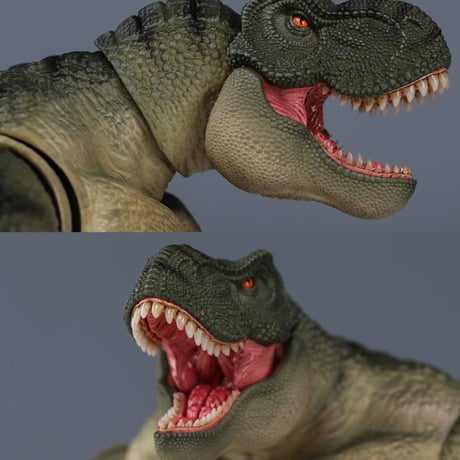 【予約】Dinosaur Battlefield AXY-015 Tyrannosaurus-Rex Naked (Green) 1/10 Scale Action Figure