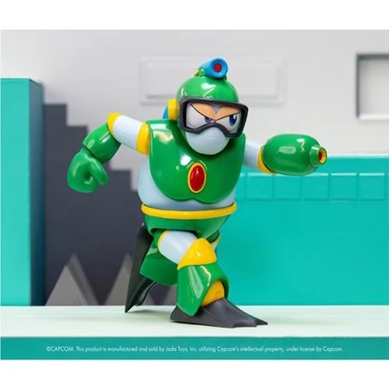 ロックマン2 バブルマン Mega Man (Wave3) Bubble Man Delux