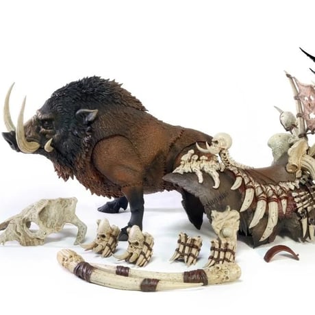 D20 Studio Giant Wild Boar Bonestabber (Brown Ver.) 1/12 Scale Action Figure