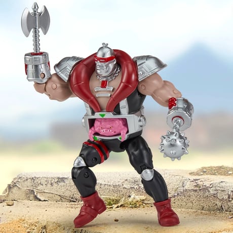 Playmates TMNT × G.I. Joe Krang as Destro Commander 4.5" Scale Action Figure