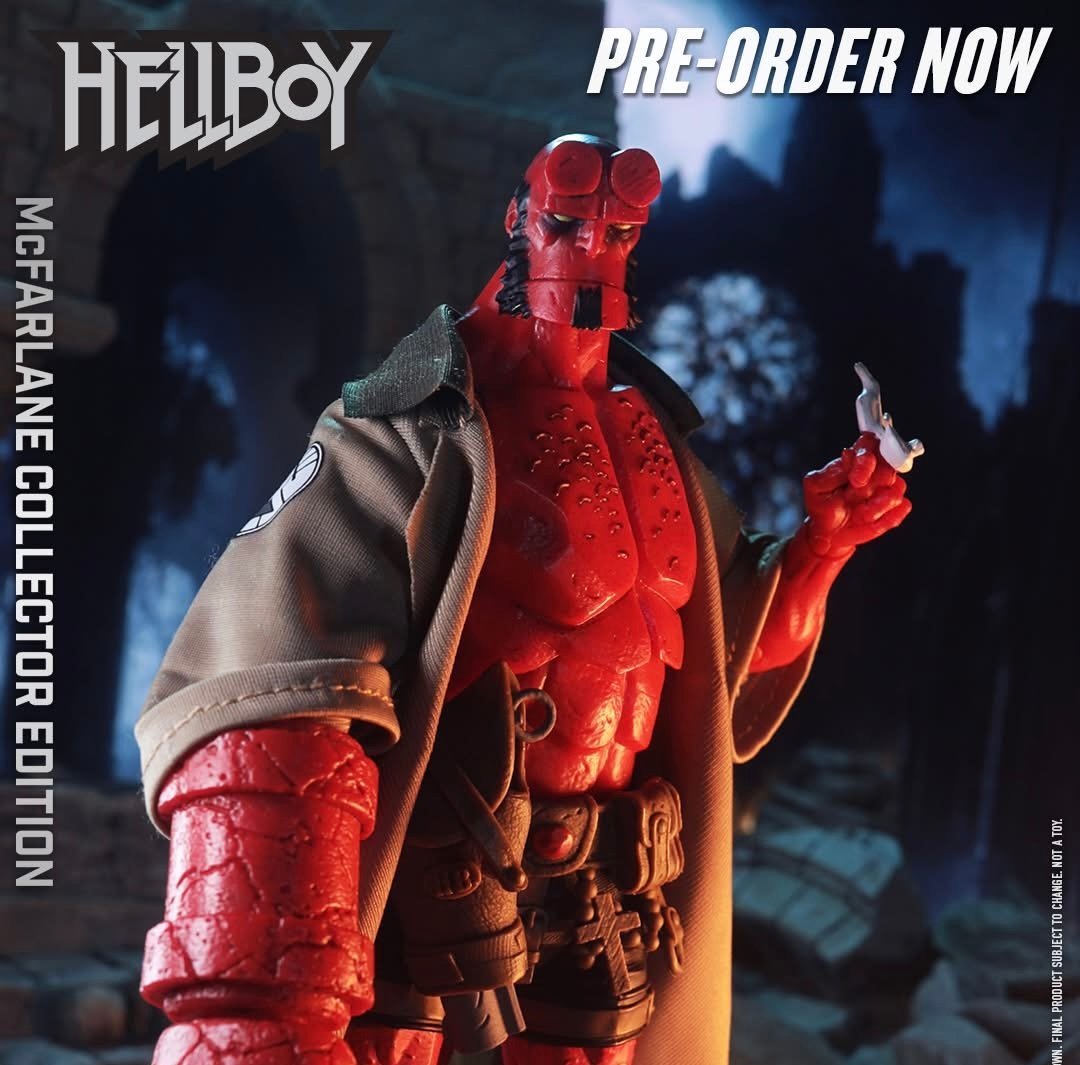 箱付き【未開封】ヘルボーイ 日本限定　スペシャル　オリジナル　フィギュア 二次入荷予約】McFarlane Toys Collector Edition #60 He