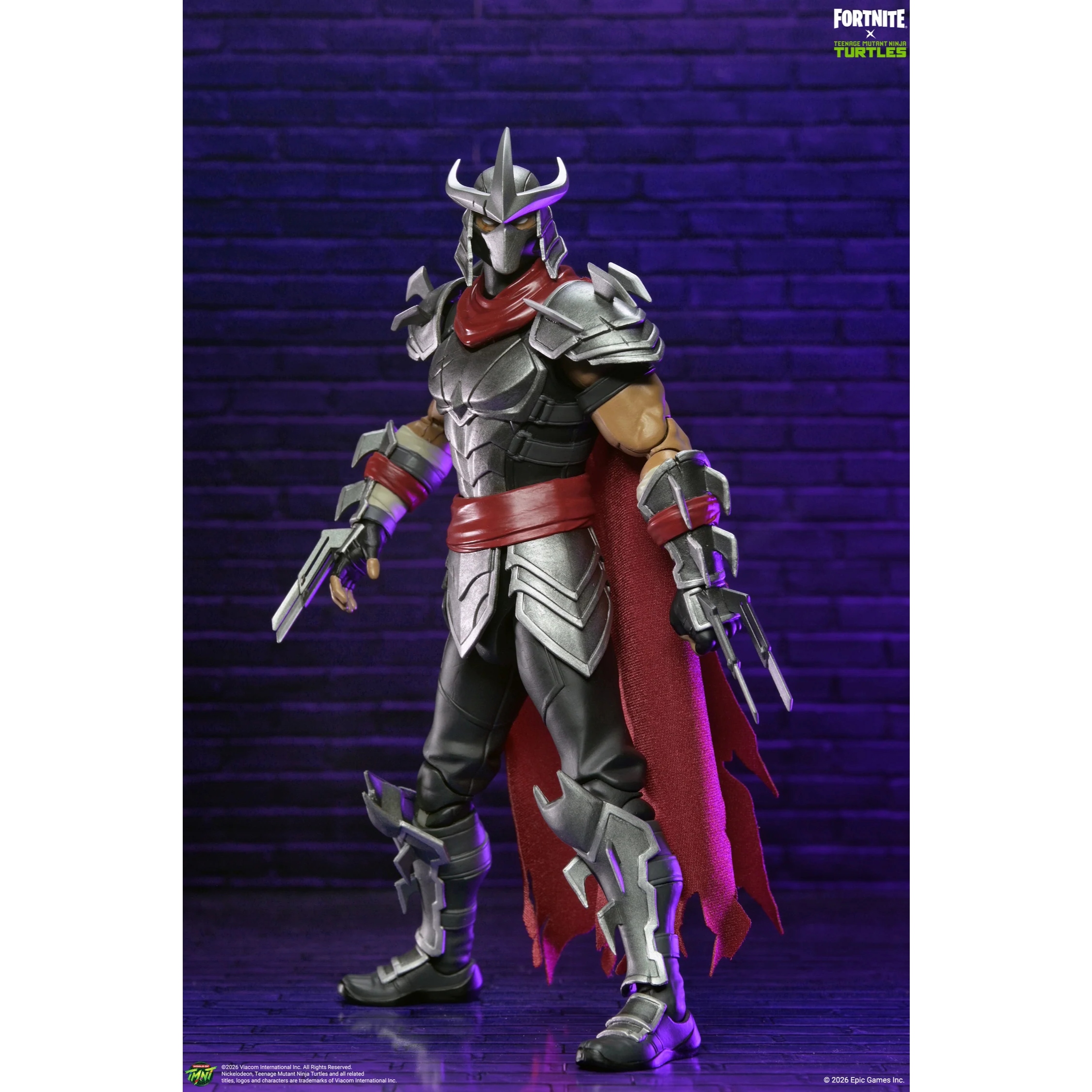 予約】NECA Fortnite × Teenage Mutant Ninja Turtles - Shredder 7
