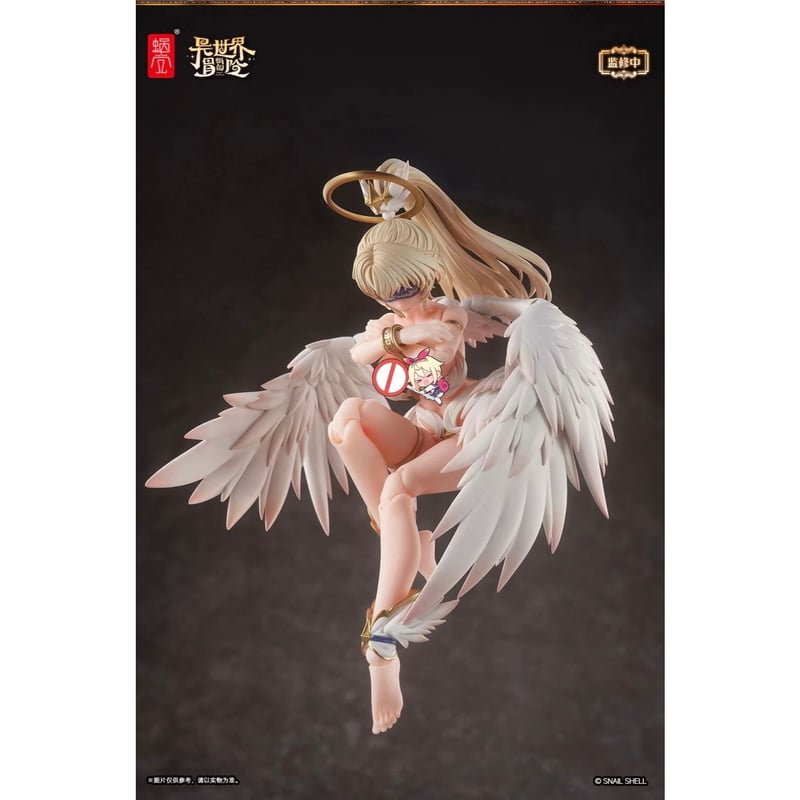 予約】蜗之壳 RPG-07 天使 アンジェラ Angela 1/12 Action Figu