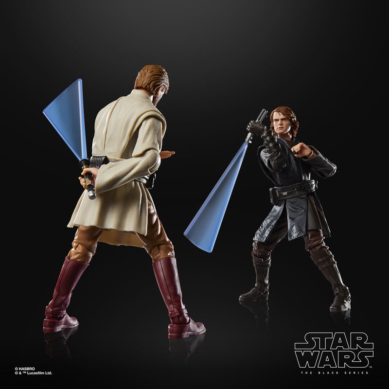STAR WARS The Black Series Anakin Skywalker & O