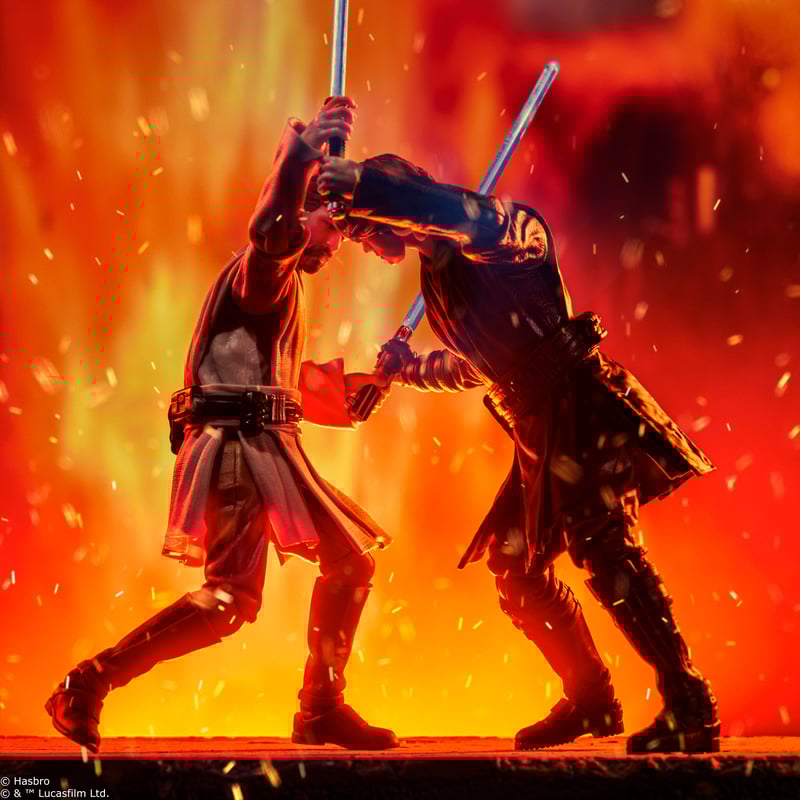 STAR WARS The Black Series Anakin Skywalker & O