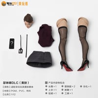 Nottaa Toys DLC（オプションパーツセット） for 瑟琳娜 / Selina / セリナ 黄肌用