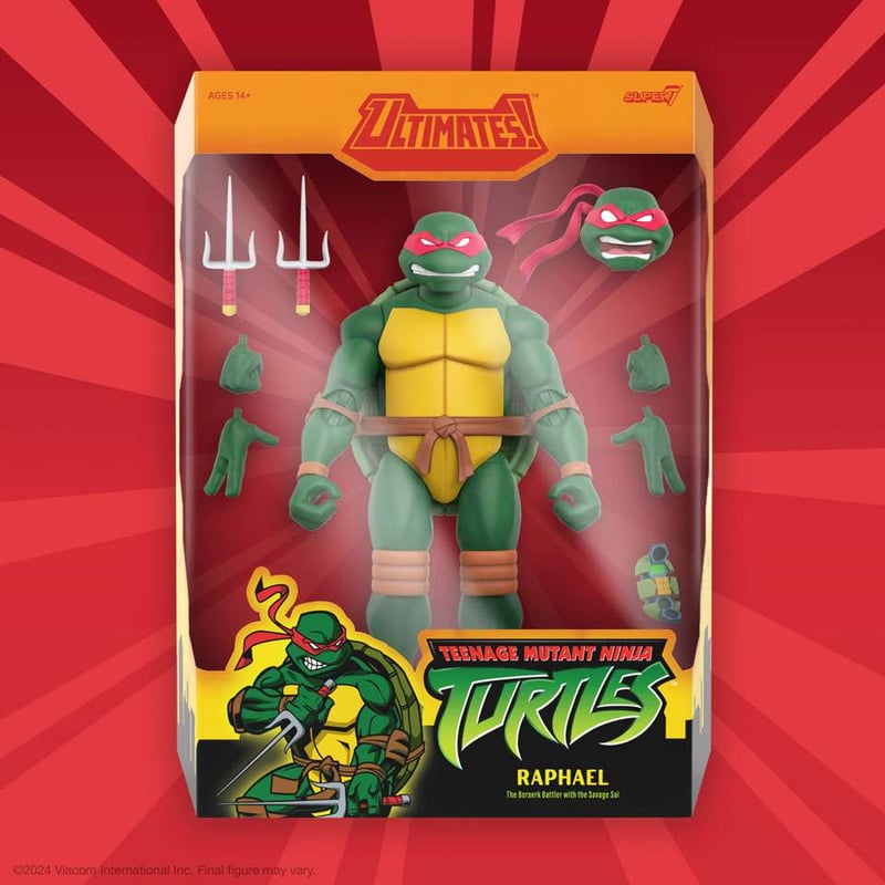 SUPER7 Teenage Mutant Ninja Turtles Wave12 Set