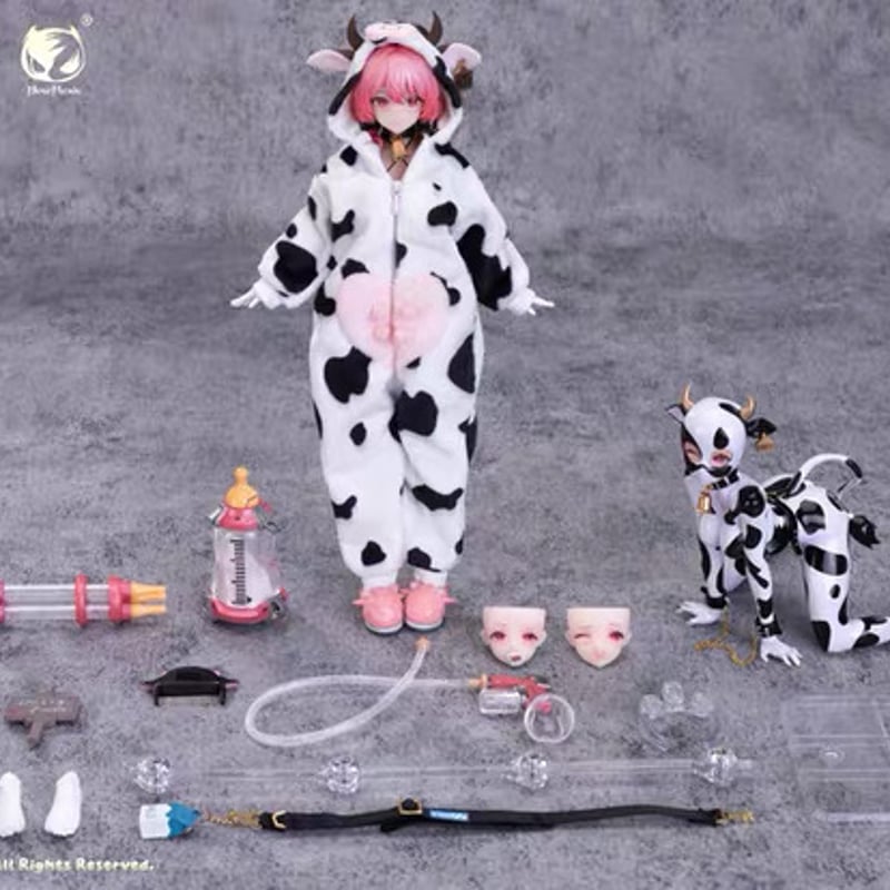 予約前受金】Eiifox&Bearpanda 熊熊社 牛娘『MOMO』 1/8 Scale