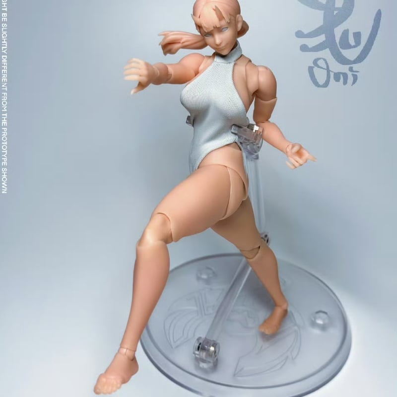 予約】Cowl Production CP00『鬼ガール』無彩色版 1/12スケール 完成