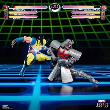 Marvel Legends Series Gamerverse Wolverine vs. Silver Samurai 6-Inch Action Figure 2-Pack
