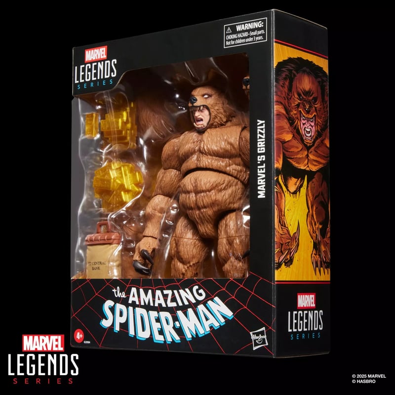 Marvel Legends Marvel's Grizzly (Spider-Man) 8”