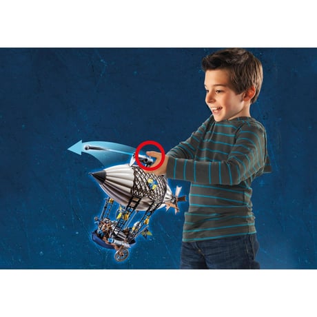 【在庫即納】Playmobil 70642 Novelmore Knights Airship (プレイモービル ノベルモア 騎士団の飛空艇)