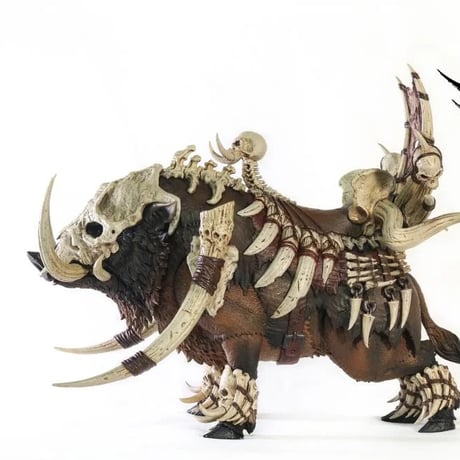 D20 Studio Giant Wild Boar Bonestabber (Brown Ver.) 1/12 Scale Action Figure