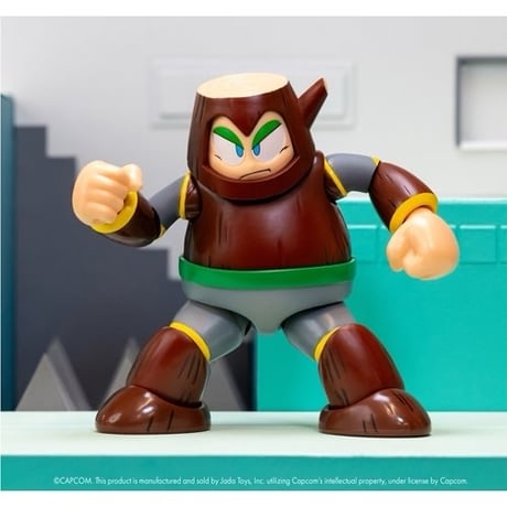 ロックマン2 ウッドマン Mega Man (Wave3)  Wood Man Deluxe 1:12 Scale Action Figure