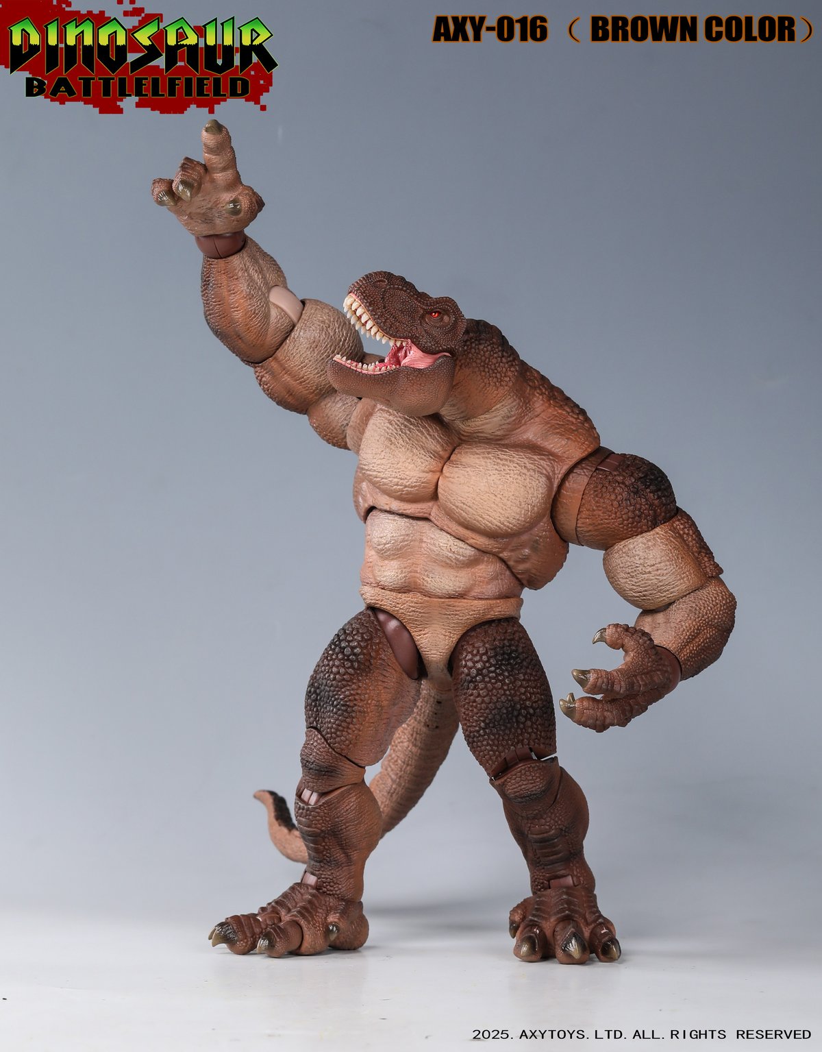 【開封】dinosaur battlelfield フィギュア 予約】Dinosaur Battlefield AXY-016 Tyrannosaurus-